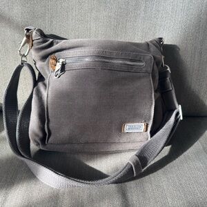 Travelon Compact Crossbody Bag in Charcoal